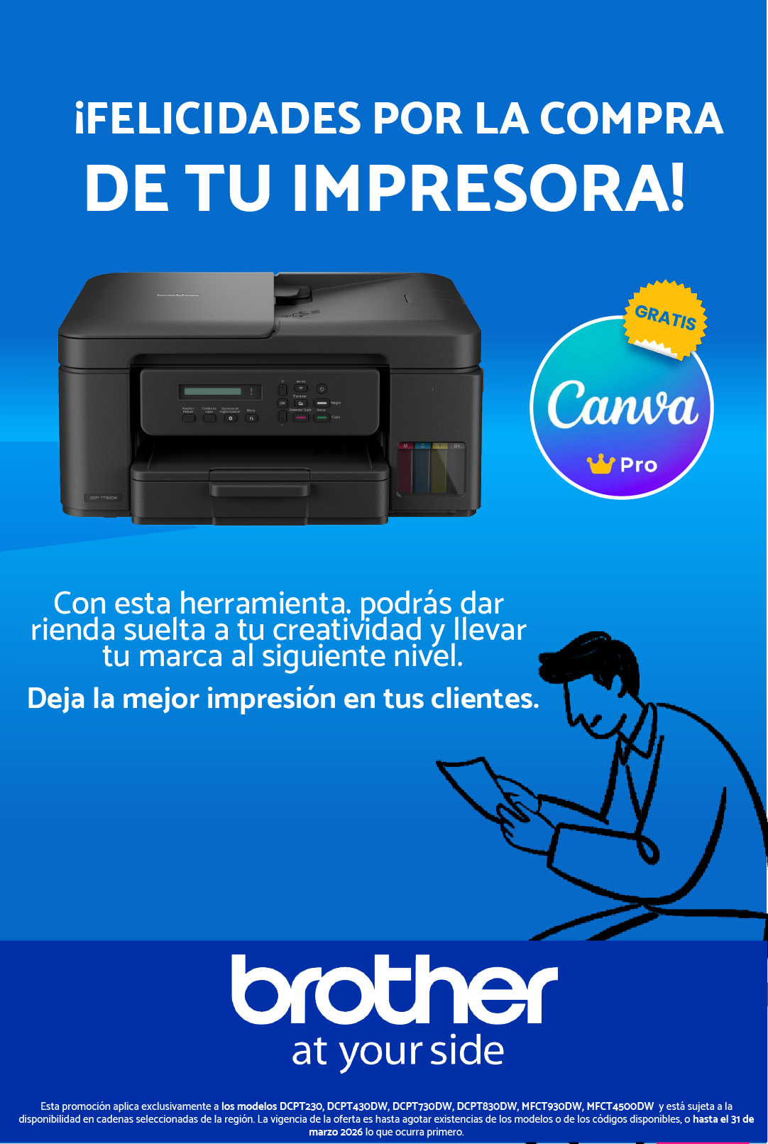Canva redeem – Emprende con Brother y Canva