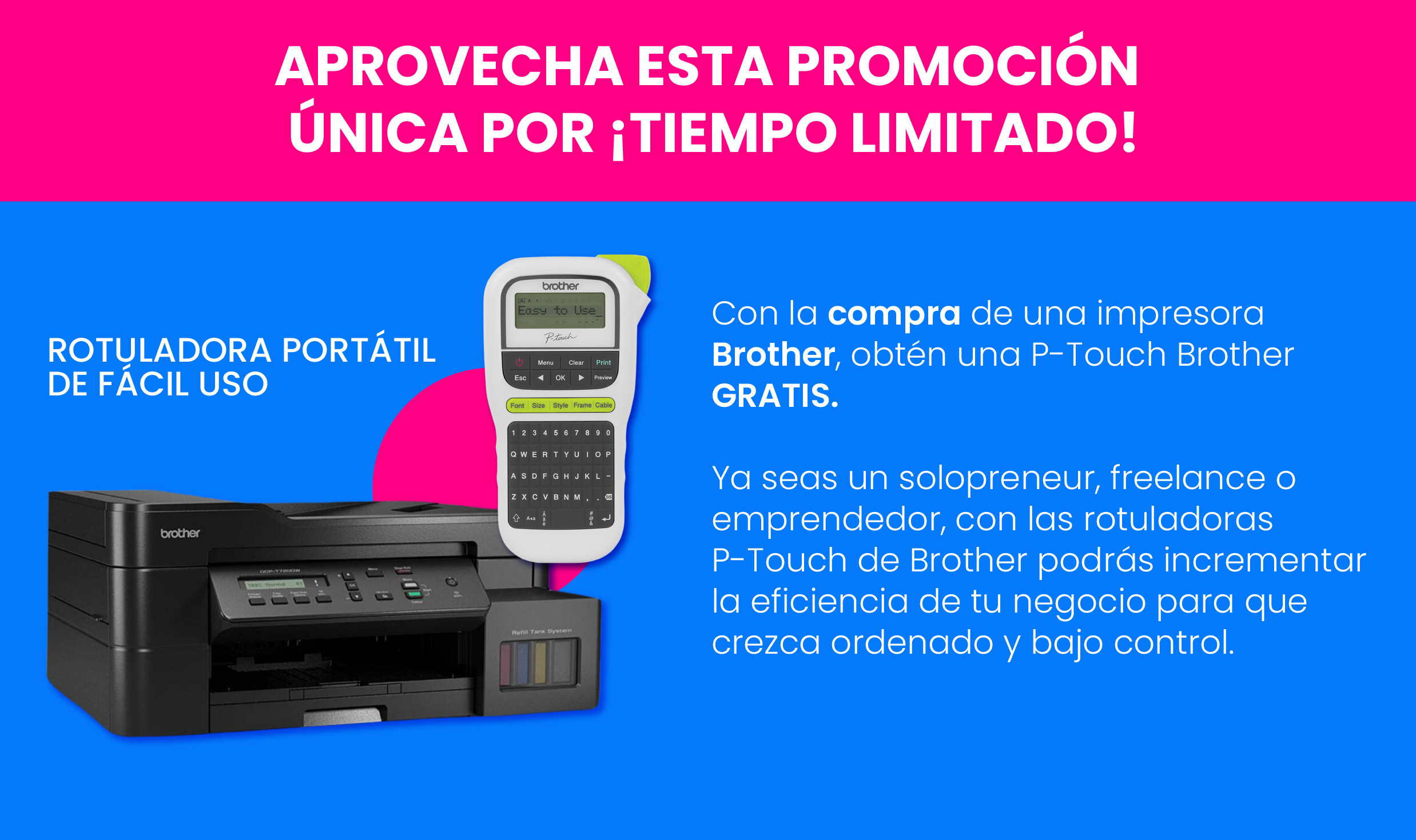 Emprende con Brother Ptouch – Brother